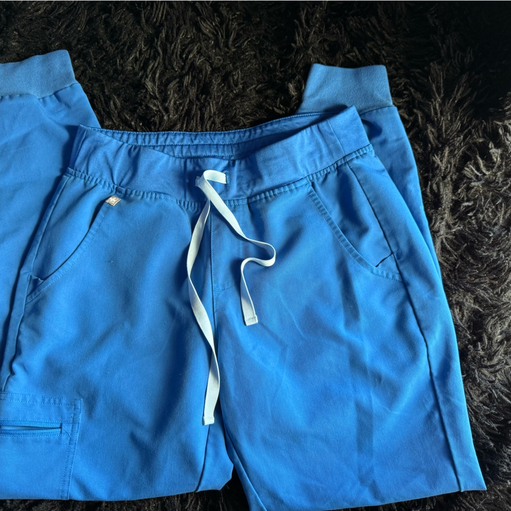 Figs Royal Blue Jogger Pants